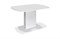 Обеденный стол со стеклом FORMA 120 White на центральной опоре (Уцененный товар) - фото 11627