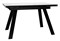 Стол DikLine SKL140 Керамика Белый мрамор/подстолье черное/опоры черные (2 уп.) - фото 28769