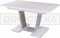 Обеденный стол с камнем Румба ПР-2 с центральной ножкой 04/БЛ 03-2 БЛ, белый/камень белого цвета - фото 7309